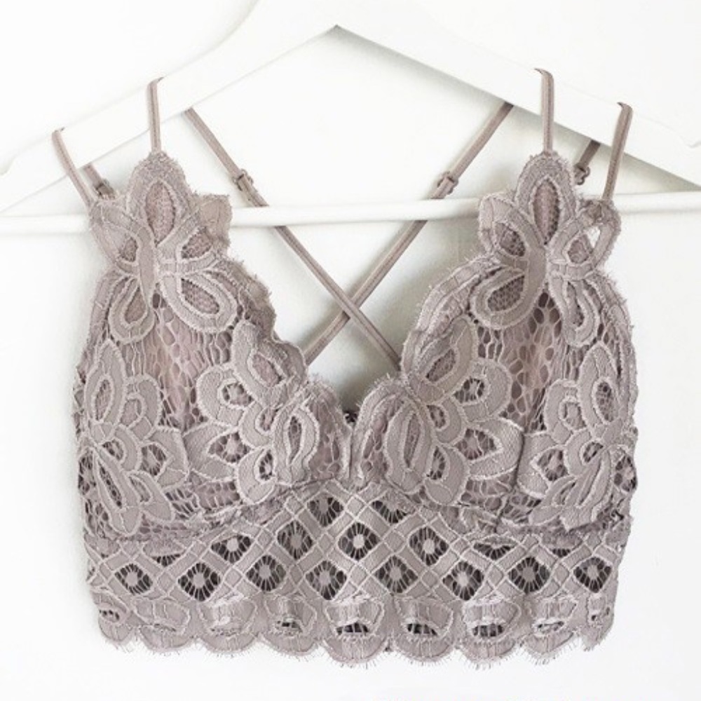 NWT Crochet Lace Bralette Bra